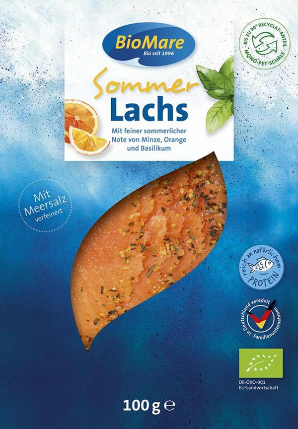 Produktfoto zu Bio Mare Sommerlachs 100g