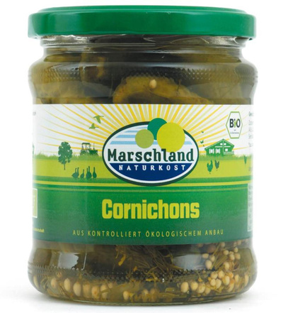 Produktfoto zu Marschland Cornichons 330g