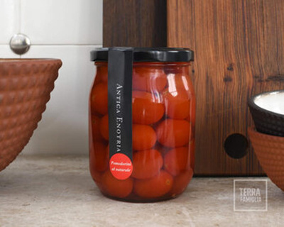 Produktfoto zu Antica Enotria Kirschtomaten ganz 580ml