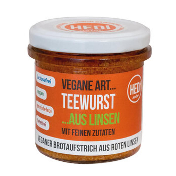 Produktfoto zu Hedi Teewurstmit feinen Zutaten 140g