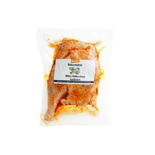 Produktfoto zu Bauckhof Halbes Hähnchen BBQ ca. 800g