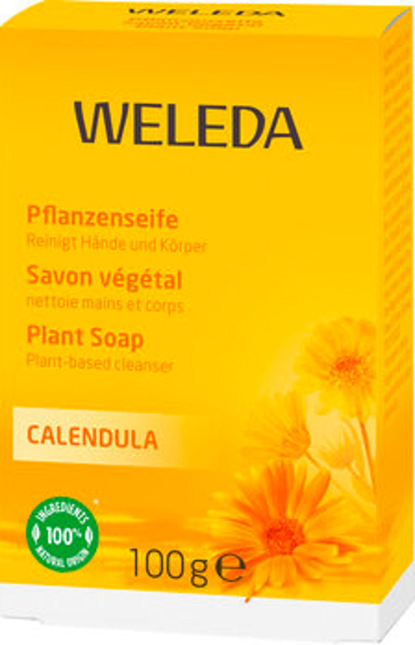 Produktfoto zu Weleda Pflanzenseife Calendula 100g