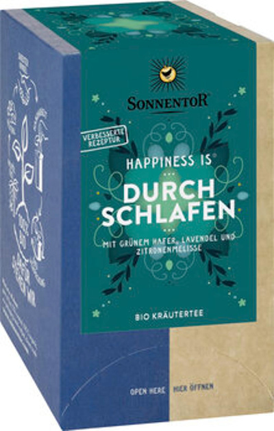 Produktfoto zu Sonnentor Durchschlafen Tee 18 TB