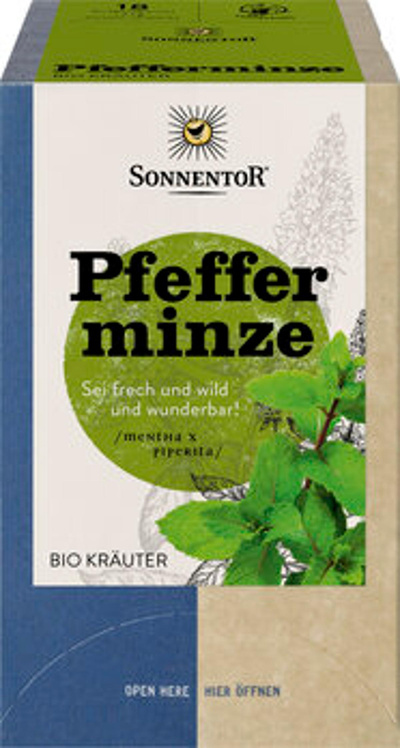 Produktfoto zu SONNENTOR Pfefferminze 18 TB
