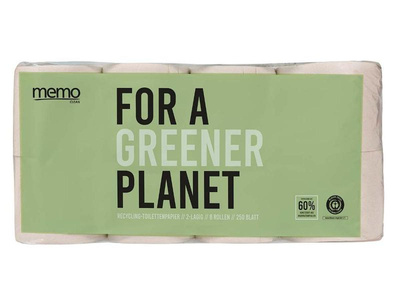 Produktfoto zu Toilettenpapier 2-lagig