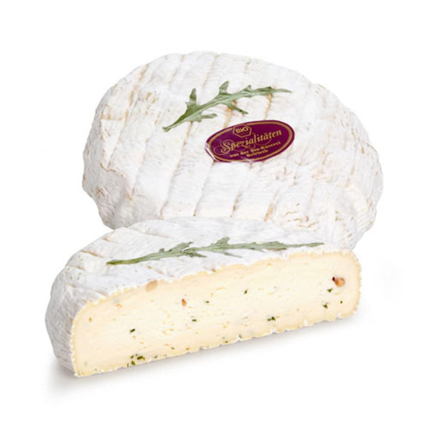 Produktfoto zu Dorfkäse Rucola Pinienkerne