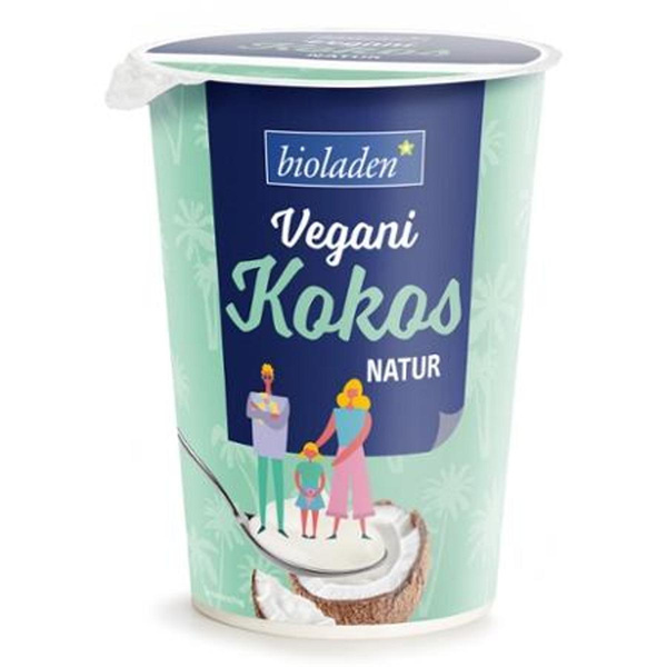 Produktfoto zu Vegani Kokos Joghurt Alternative natur 400g
