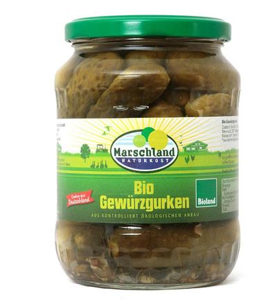 Produktfoto zu Marschland Gewürzgurken 670ml