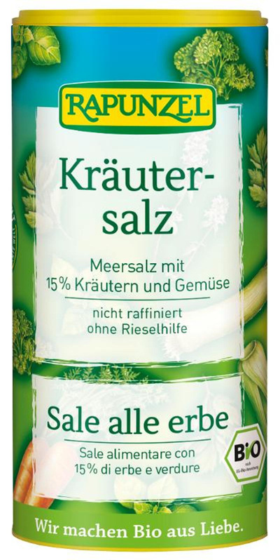 Produktfoto zu Rapunzel Kräutersalzstreuer 125g