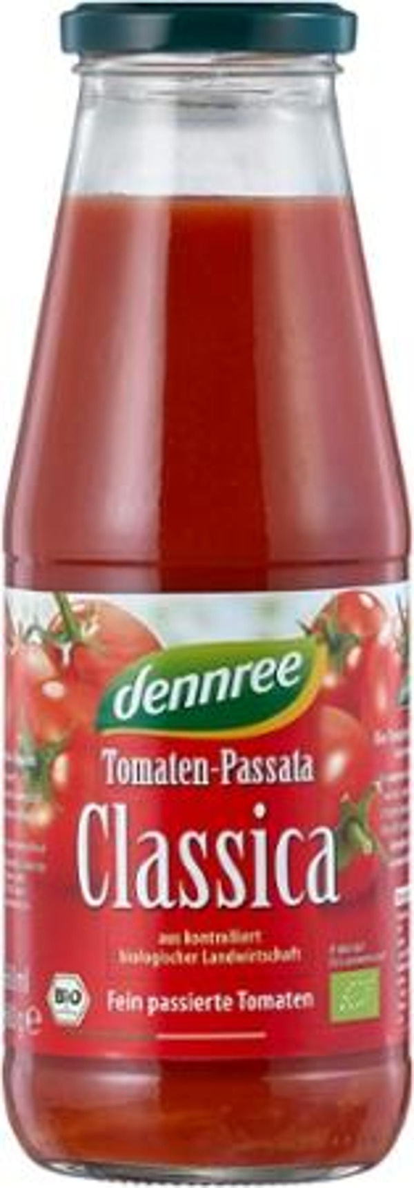 Produktfoto zu dennree Tomaten-Passata Classica 680g
