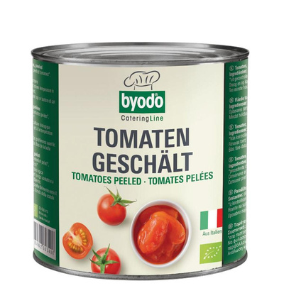 Produktfoto zu Byodo Tomaten geschält 2,55Kg