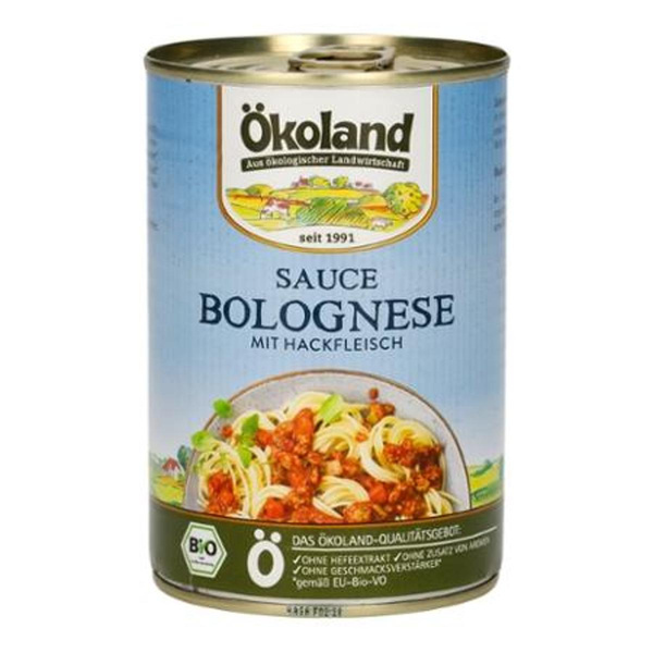 Produktfoto zu Ökoland Sauce Bolognese 400ml