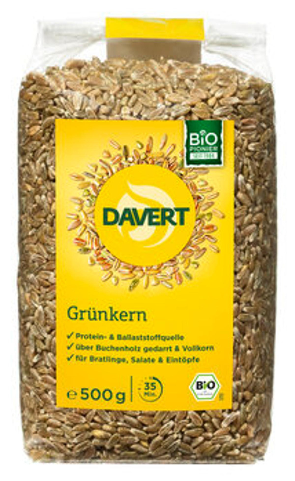 Produktfoto zu Davert Grünkern 500g