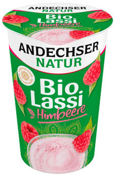 Produktfoto zu Andechser Lassi Himbeere 3,5% 250g