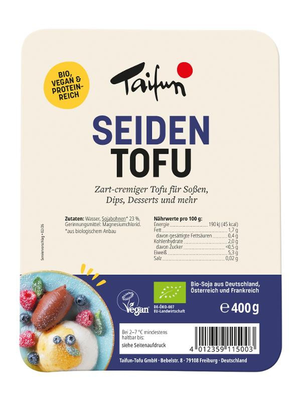 Produktfoto zu Taifun Seidentofu 400g