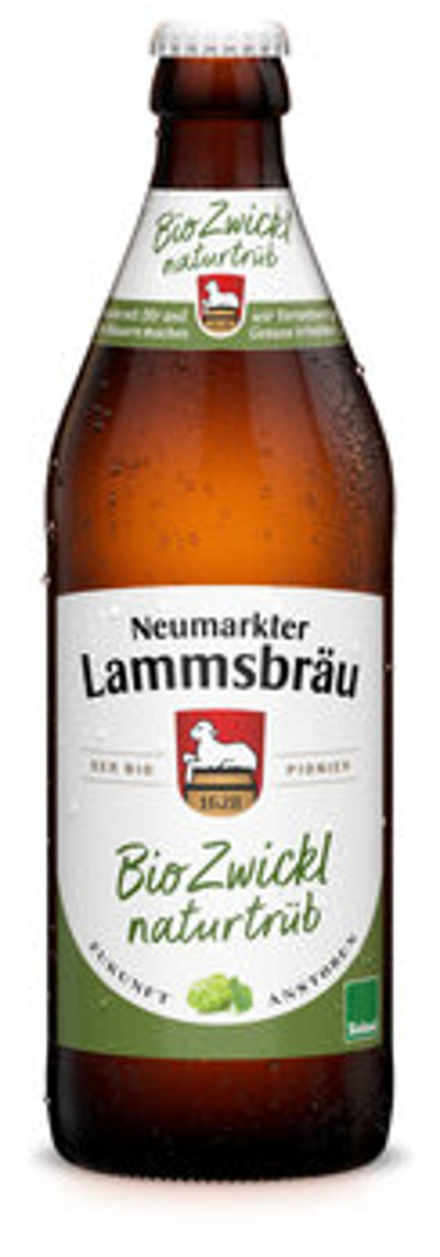 Produktfoto zu Lammsbräu Zwickl 0,5L