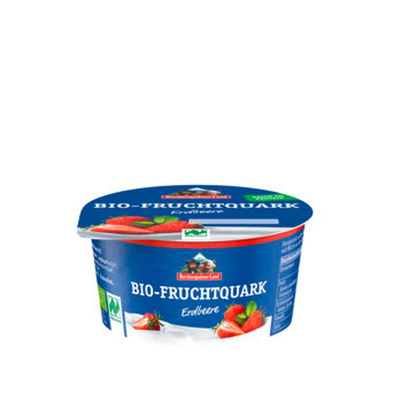 Produktfoto zu Berchtesgadener Land Fruchtquark Erdbeere 20% Fett 150g