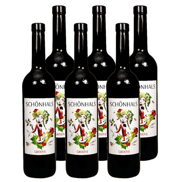 Produktfoto zu Kiste Weingut Schönhals  "Groove" Rheinhessen 6x0,75L