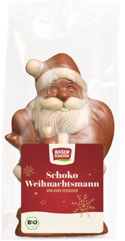 Produktfoto zu Rosengarten Weihnachtsmann  geschm. 80g