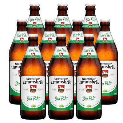 Produktfoto zu Kiste Lammsbräu Pils 10x0,5L