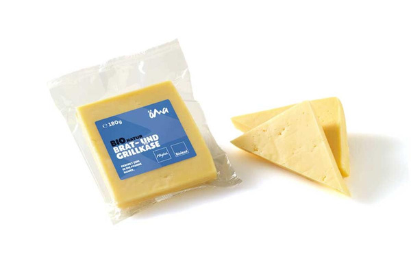 Produktfoto zu ÖMA Grill- und Bratkäse Natur 180g