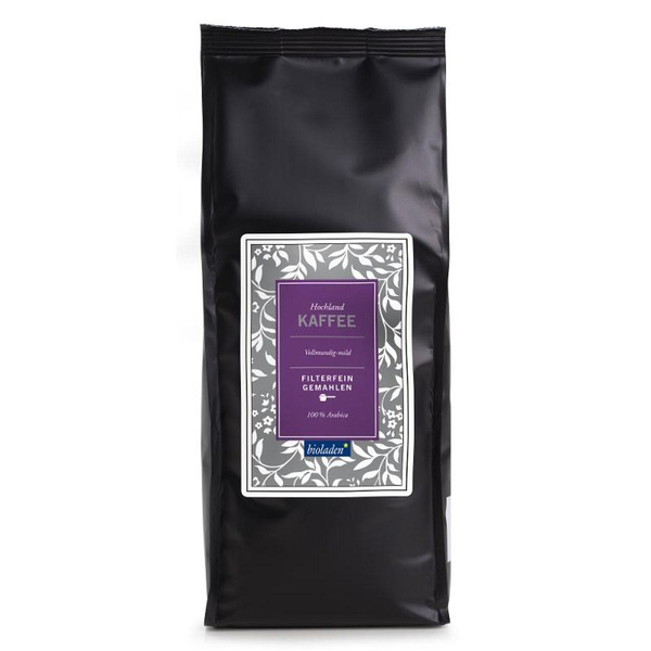 Produktfoto zu Bioladen* Hochlandkaffee gemahlen 500g