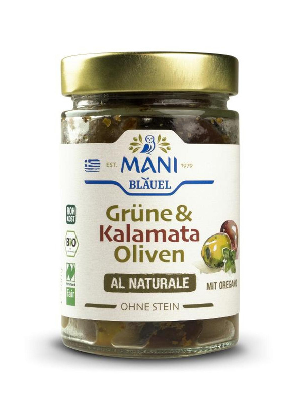 Produktfoto zu Mani Olivenmix al Natural 175g