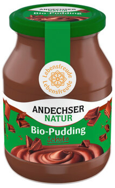 Produktfoto zu Andechser Schoko-Pudding 500g