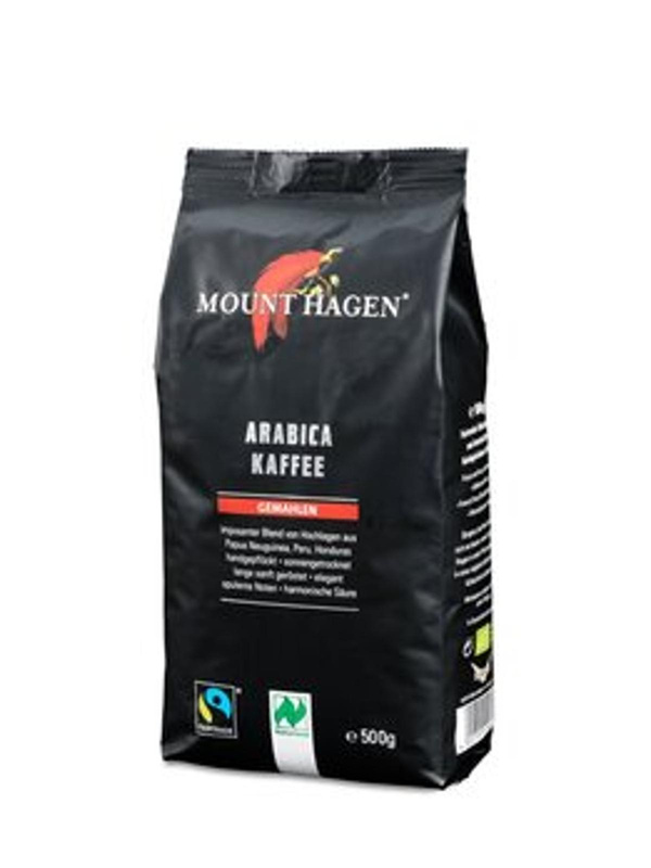 Produktfoto zu Mount Hagen Kaffee Peru gemahlen 500g