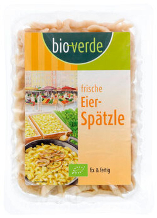 Produktfoto zu bioverde Frische Spätzle 400g