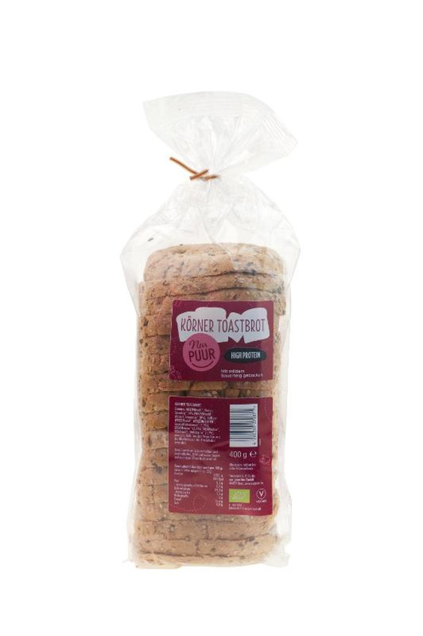 Produktfoto zu Nur Puur Körner Toastbrot 400g