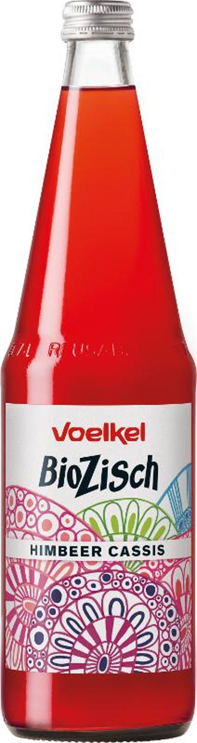 Produktfoto zu Voelkel Bio Zisch Himbeer-Cassis 0,7L