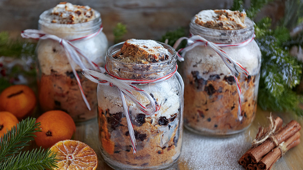 Rezeptbild für Stollen im Glas