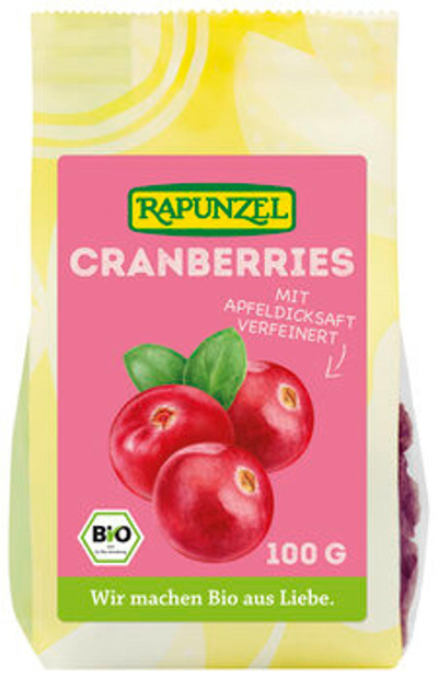 Produktfoto zu Rapunzel Cranberries 100g