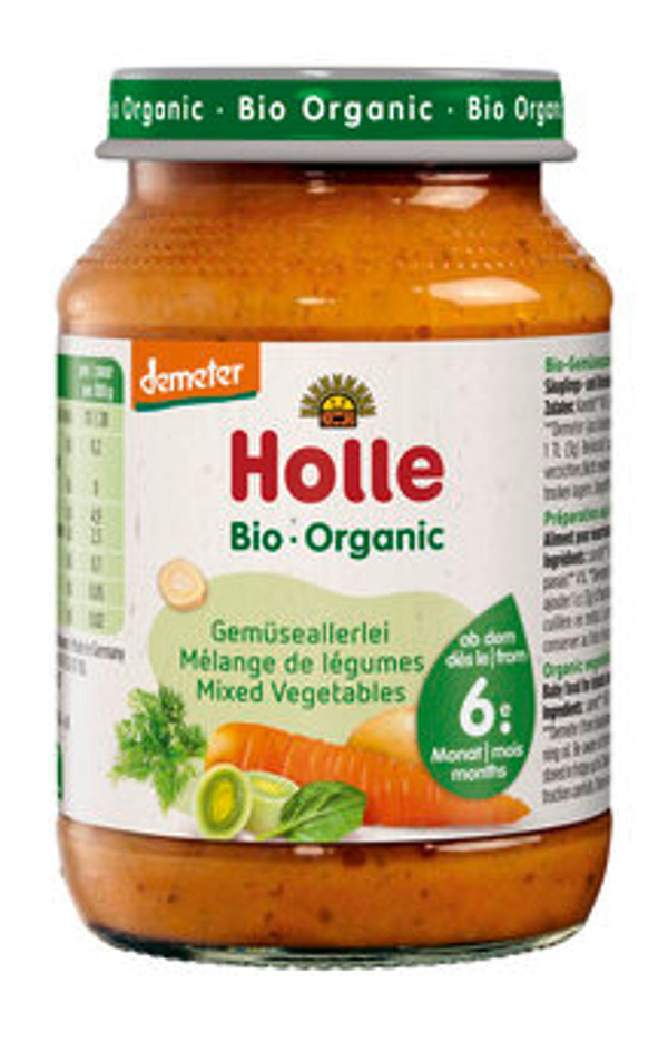 Produktfoto zu Holle Gemüseallerlei 190g