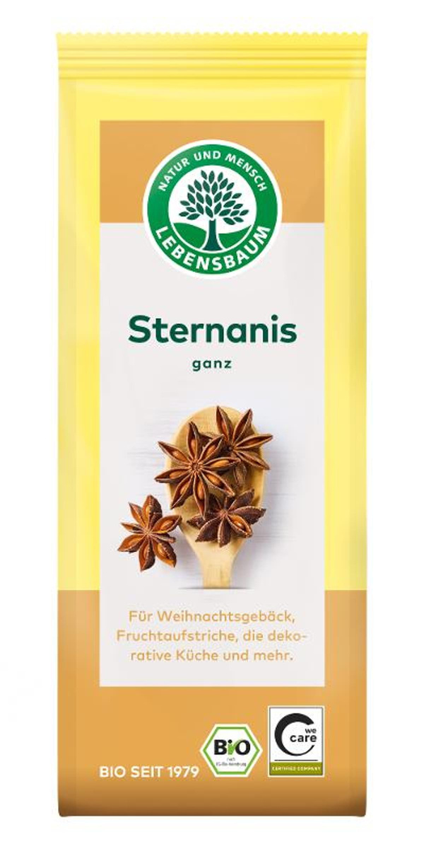 Produktfoto zu Lebensbaum Sternanis, ganz, 10 Stück