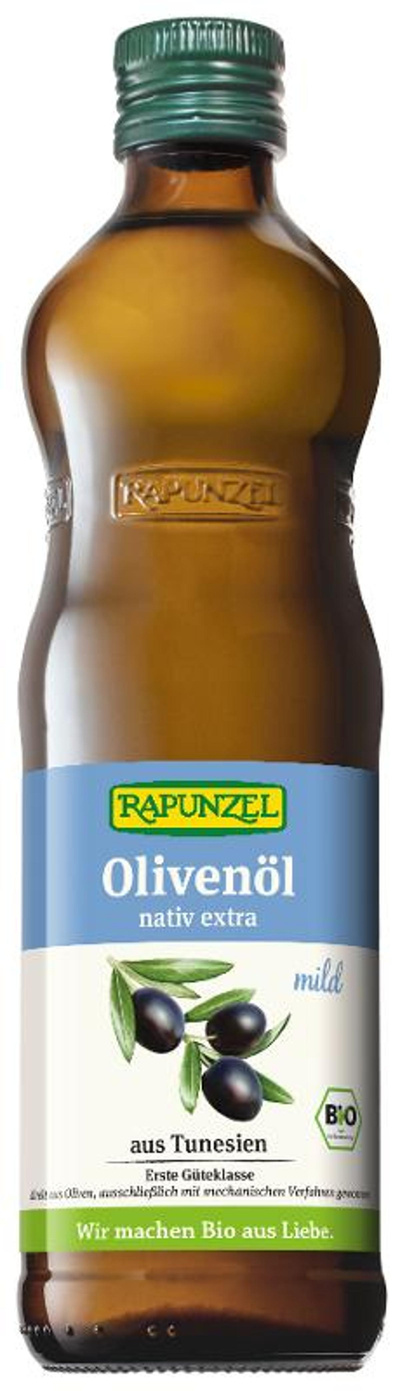 Produktfoto zu Rapunzel Olivenöl mild, nativ extra 0,5l