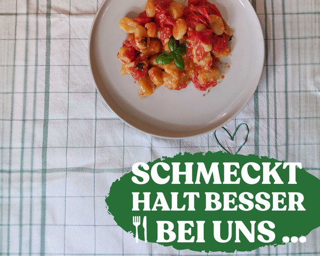 Vorspeise, Hauptgericht und  Nachspeise