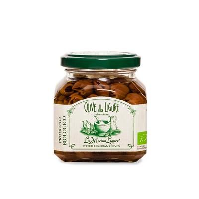 Produktfoto zu La Macina Ligure Olive alle Ligure, entsteint 180g