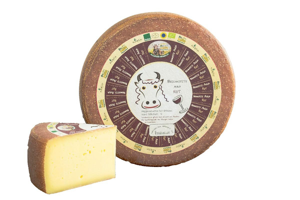 Produktfoto zu Beschwipste Anna Blond Weinkäse aus Heumilch