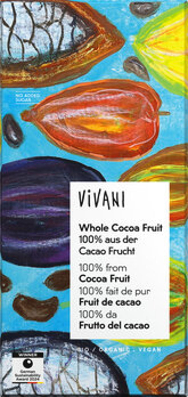 Produktfoto zu Vivani Whole Cocoa Fruit 80g