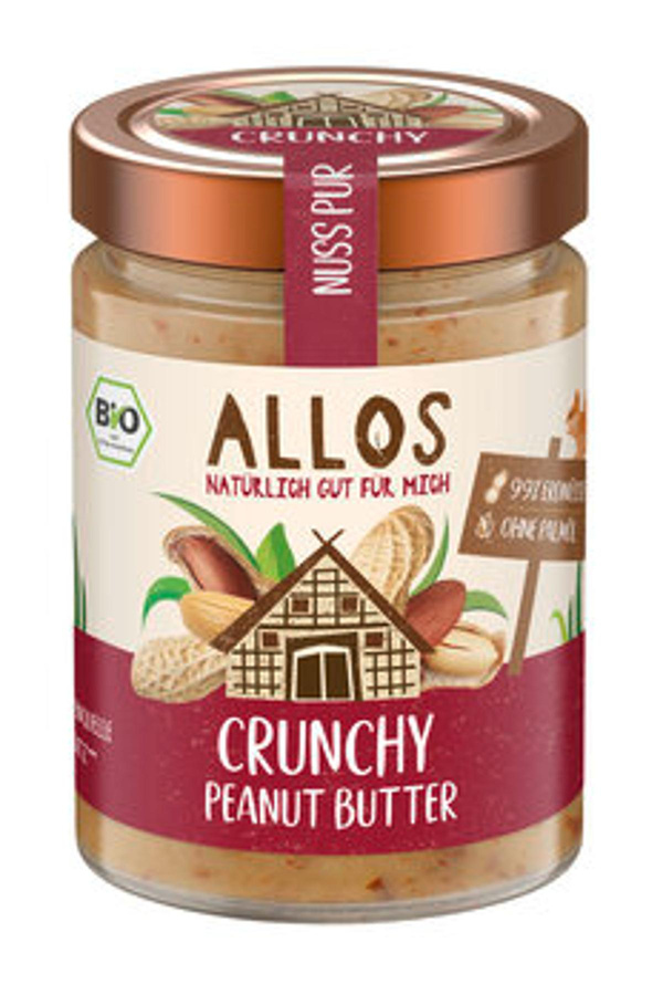 Produktfoto zu Allos Peanut Butter Crunchy 340g