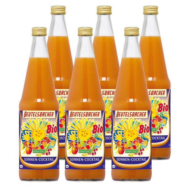 Produktfoto zu Kiste Beutelsbacher Sonnencocktail 6x0,7l