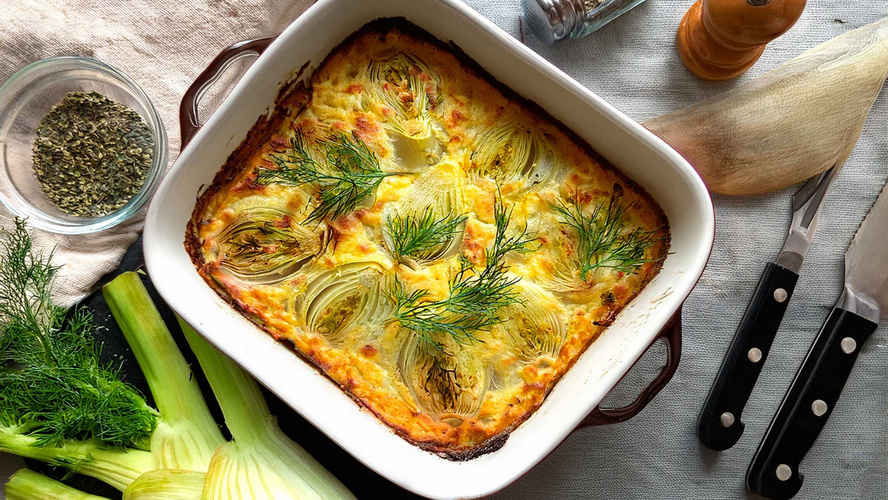 Rezeptbild für Fenchelauflauf