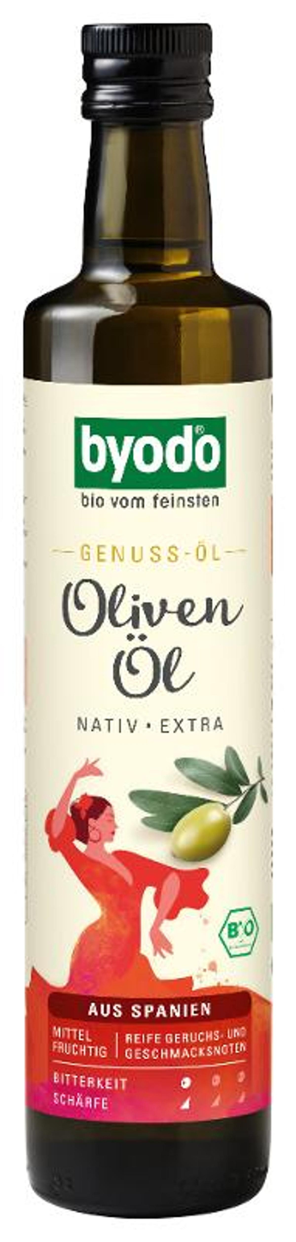 Produktfoto zu byodo Olivenöl Spanien nativ extra 500ml