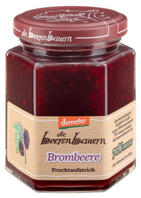 Produktfoto zu Die Beerenbauern Brombeer-Fruchtaufstrich 200g