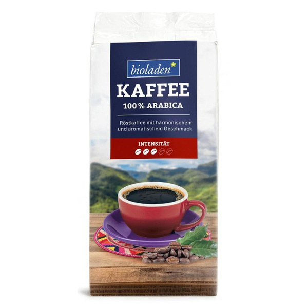 Produktfoto zu Bioladen* Kaffee mild, gemahlen 500g