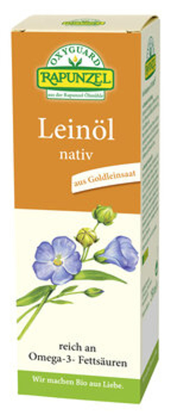 Produktfoto zu Rapunzel OXYGUARD© Leinöl nativ 0,25L