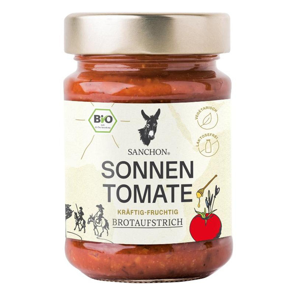 Produktfoto zu Sanchon Brotaufstrich Sonnentomate 190g