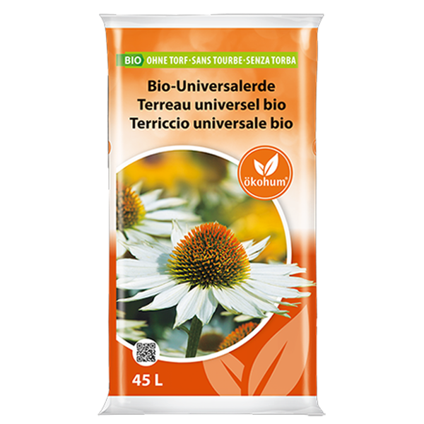 Produktfoto zu Ökohum Bio-Universalerde 45L